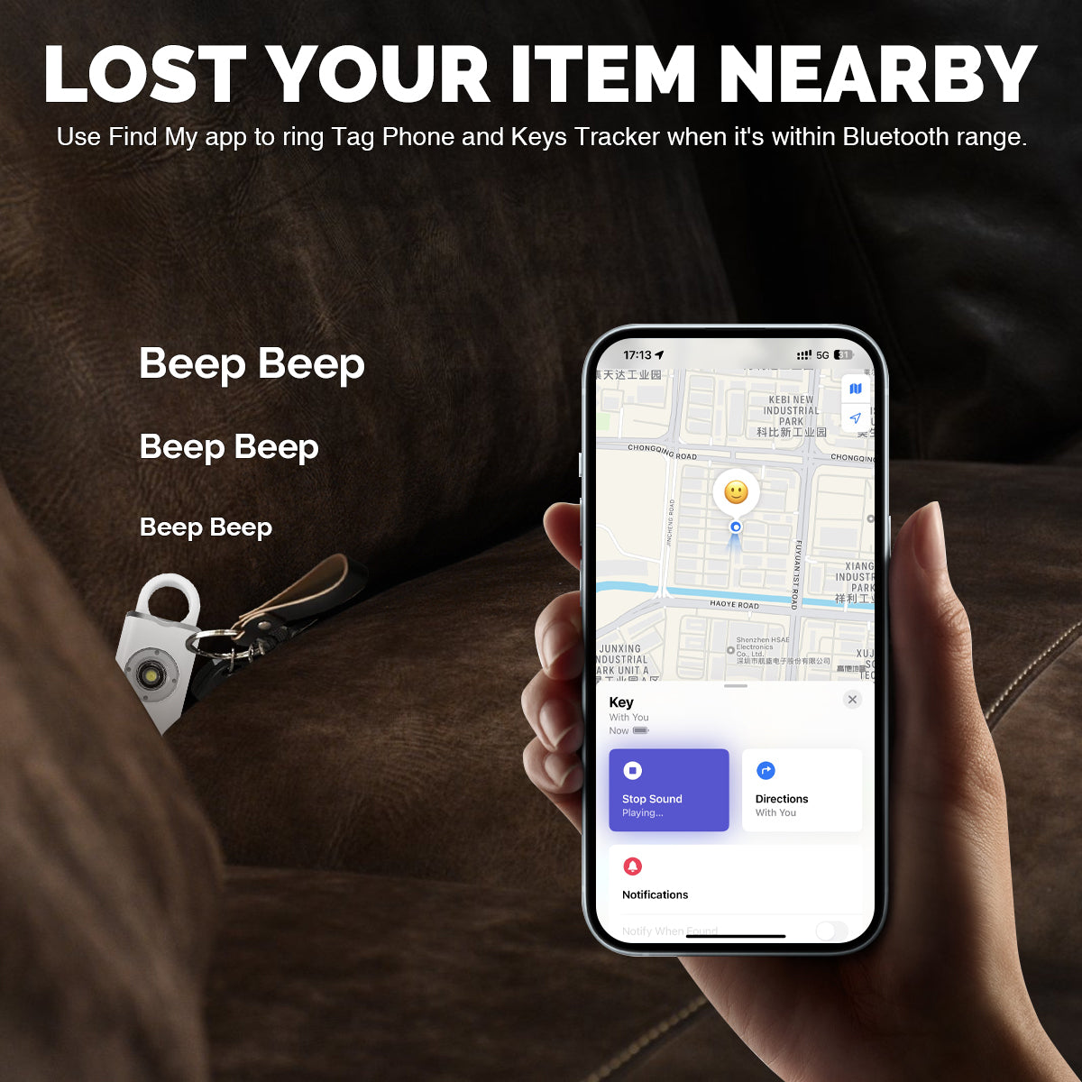 Smart Anti-Lost Security Tag